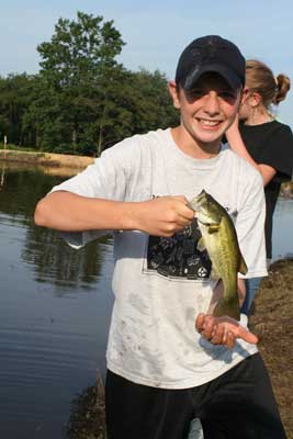 fishing at the lake
