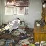 Roger and Ellen's bed room after the storm 