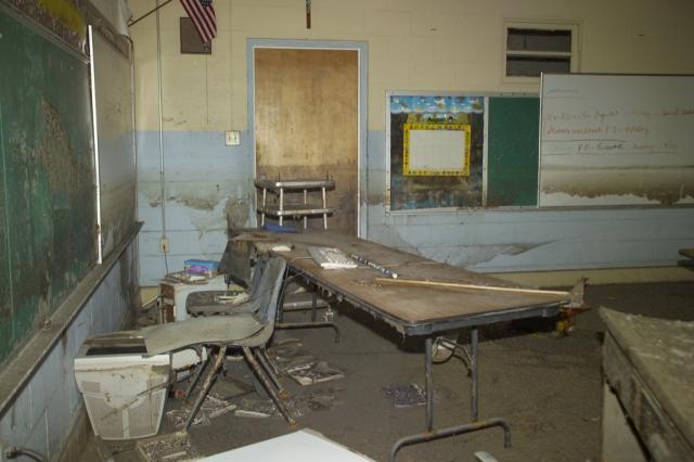 Inside one of the class rooms of IHM school 