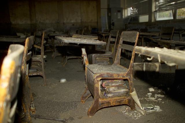 Inside one of the class rooms of IHM 