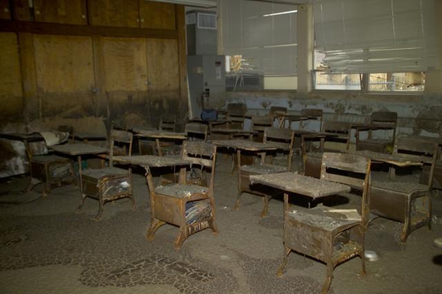 Inside one of the class rooms of IHM 