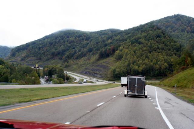 Traveling South thru the Mountains of West Virginia 