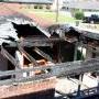Roger and Ellen's Roof after the fire 