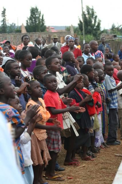The Children of Eldoret at the Crusade 