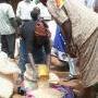 The distribution of Corn (hindi) to the people of Homa-Bay 