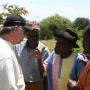 Pastor Terry speaks with Pastor Ezekiel Oruko 