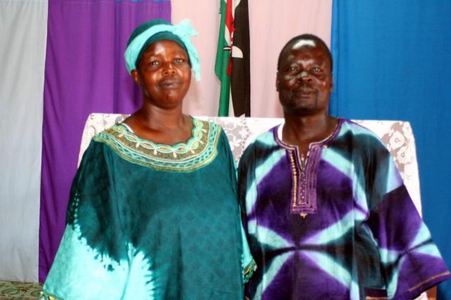 Becky and Pastor Mathew Ongere of Hope of Salvation Church of Eldoret, Kenya, Africa 