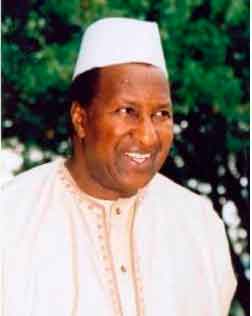 Alpha Konare, head of the African Union