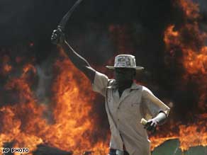 Witnesses say attackers are living by the rules of tribalism, often using the machete to inflict punishment.